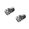 Stainless Steel Glass Clamp Standoffs Round Large Heavy Duty 2