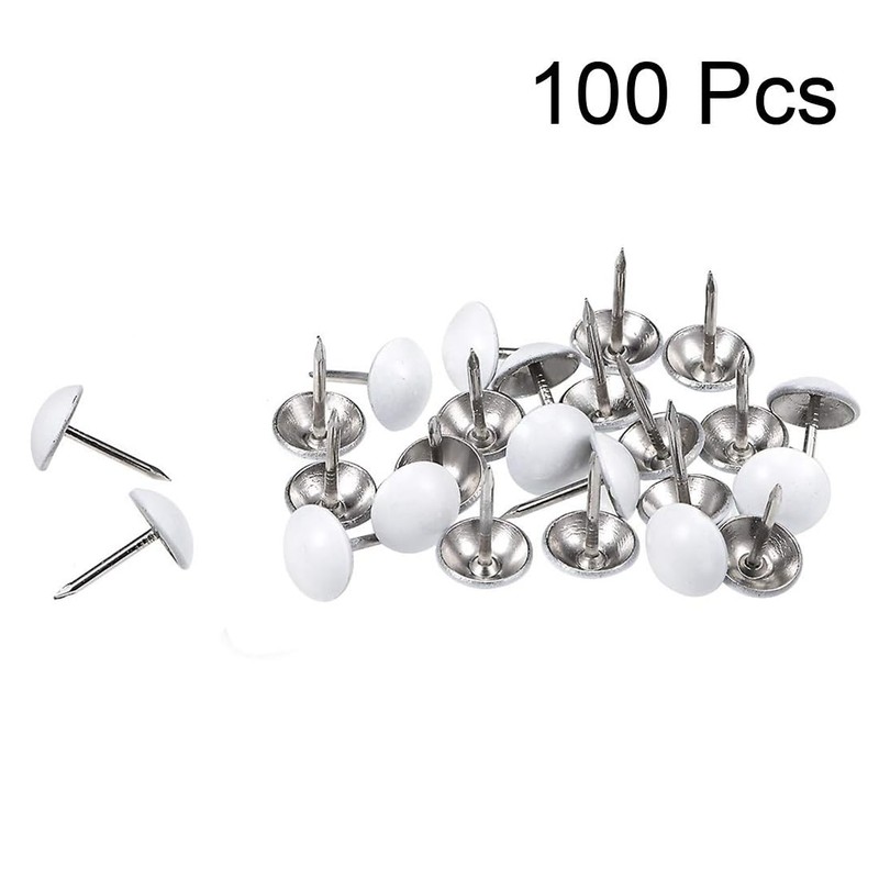 TA-VIGOR 100Pcs Decorative Upholstery Tacks for Furniture Sofa Chair Bed,