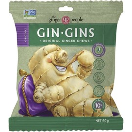 The Ginger People Gin Gins Chewy Ginger Candy Original Bag 60g