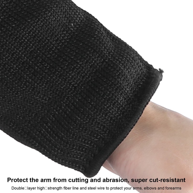 1 Pair Arm Protective Sleeve Cut Resistant Armband Scratches Prevent