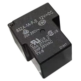 832A-1A-F-S 12VDC 30A 4Pins SPST General Purpose Power Relays