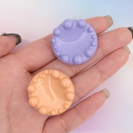 9pcs Worry Stone Anxiety Relief Sensory Fidget Toy for Adults Pocket Sized Calm Your Mind Stop Nail Biting Hand Rubbing Stress Relief Small Angel Design Perfect for ADHD Self Regulation