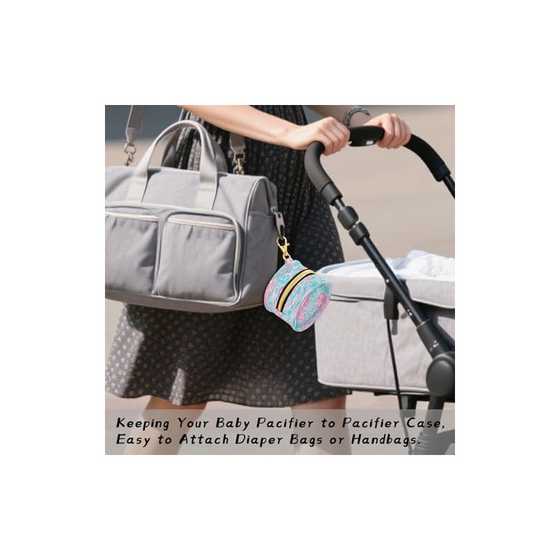 Piscis Style - Funda para chupetes de bebé, portátil, para