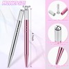 10 Pieces Microblading Pens Manual Eyebrow Microblade Pens Aluminum Hand