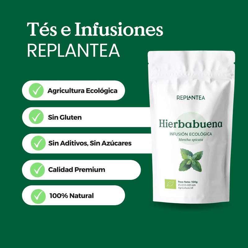 Spearmint Tea Organic 100g (50 Cups) | 100% Pure Spearmint