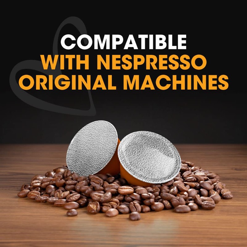 Italian Coffee for Espresso Lovers pods compatible with Nespresso Original
