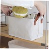 NOLITOY Practical Fabric Storage Bin Organizer Household Fabric Storage Box