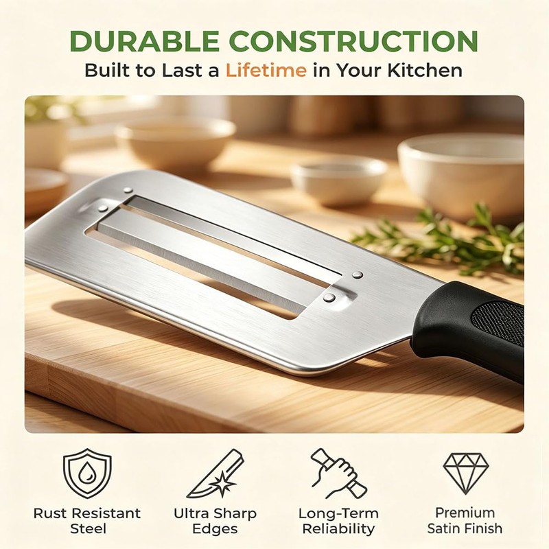 Cabbage Shredder Vegetable Slicer Cole Slaw Knife Lettuce Shredding Hand