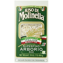 Molinella Italian Arborio Rice, 1-Pound Boxes (Pack of 18)