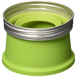 Jarware Herb Saver Cap Adapter, Green