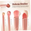 Minkissy Mini Makeup Brush Set 5 Piece Travel Makeup Brushes