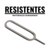Herramienta Extractora de Tarjetas SIM, Pin Metálico para Teléfonos Móviles,