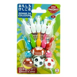 Iwako Japanese Sports Eraser Set (38329)