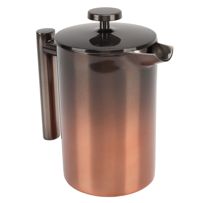 French Press Coffee Tea Maker with Filter Double Layer 304
