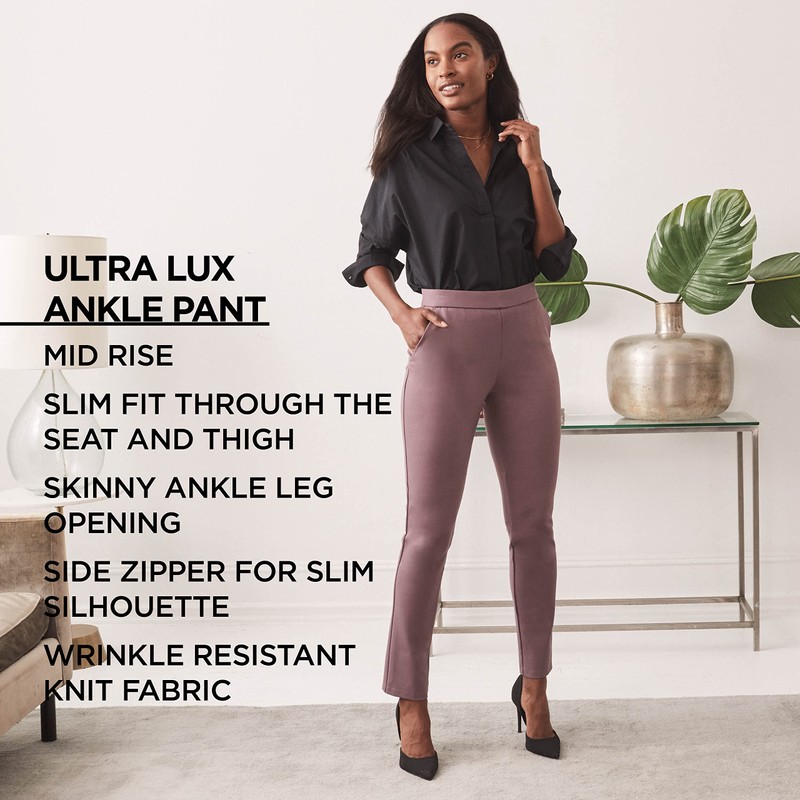 Lee Petite Ultra Lux - Pantalón de Tobillo Ajustado de