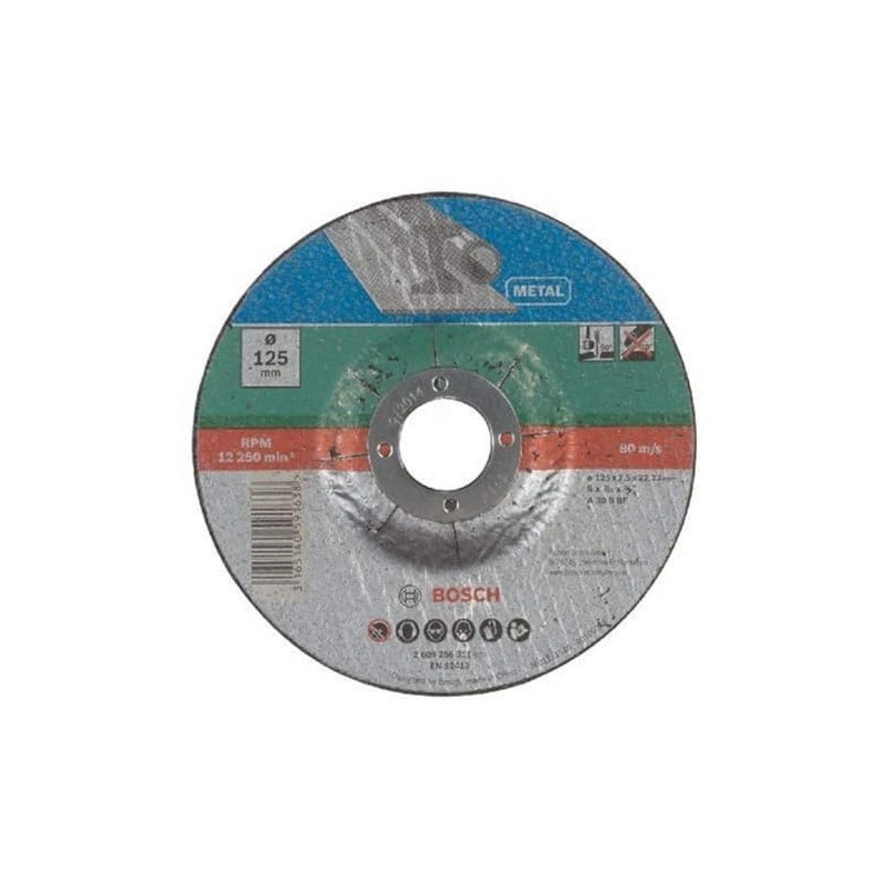 Bosch 2609256311 Metal Cutting Disc with Depressed Centre