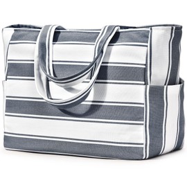 oscaurt Beach Bag Large Tote Bag Women's Handbag Shoulder Bag Beach Bag XXL Family Travel Bag Sports Bag Bath Bag Sauna Bag Gifts for Women, Dark grey-b, Contemporary