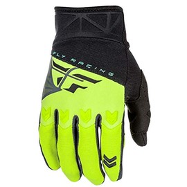 Fly Racing 2018 F-16 Gloves (XXX-LARGE) (BLACK/HI-VIZ)