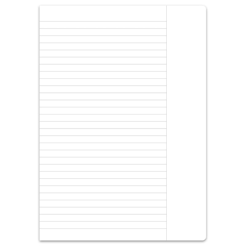Staufen Style High School Notebook, DIN A4, Lined with Margin,
