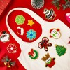 28 Pcs Christmas Iron on Patches Embroidered Sew Applique Repair
