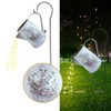 Watering Can with Lights Outdoor Hanging Lantern Metal Waterproof Garden