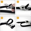 COZYROOMY Ultra-Lightweight Bike Pedals with Toe Clips & Straps |