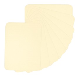 PATIKIL Fabric Iron-on Patches, 15Pcs 5x4 Inch Inside & Outside Strong Glue 100% Cotton Repair Patches Kit for Clothing Pants Mending and Decorating, Beige