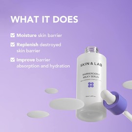 SKIN & LAB SKIN SCIENCE SOLUTION Skin&Lab Barrierderm Milky Serum Complejo De Ceramidas De Leche, Escualano Y Pantenol Para Reparar La Barrera Cutánea Hecho En Corea 50 Ml