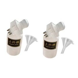 TOVINANNA 2pcs Scalp Oil Massage Tool Hair Care Applicator Comb Scalp Massager for Easy Applicati