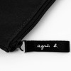 agnesb.VOYAGE GO03-06 Cotton Pen Case Pouch, Black, Casual
