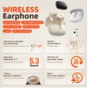 QERE E38 New E38 Wireless Earphones 60ms Low Latency 13mm