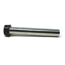 Regency Stainless Steel Metal Bar Sink Overflow Pipe: 10" Inches High for 1-1/2" Drain Hole
