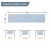 Waterproof Table Runner, Table Runners Modern, Table Runners Decorative Waterproof,