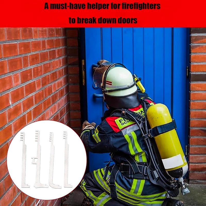 Mrchrogge 4PCS Comb Lock Picks Metal Teeth Tools Portable Stainless