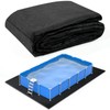 COZYDIG 10x7FT Pool Liner Pad for Above Ground Pools, Heavy-Duty