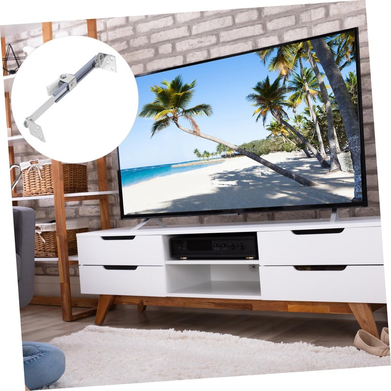 CIYODO 1Set Adjustable Tv Safety Bracket Sturdy Wall Anchor for
