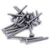 M3 (3mm x 5mm) Flanged Hex Socket Button Machine Screw