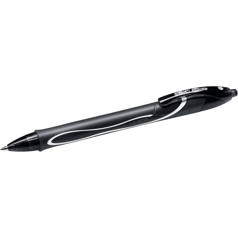 BIC Gel-ocity Quick Dry Ballpoint Pens, Medium Point (0.7 mm)