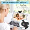 ToLuLu 1080P cámara Web con micrófono Cámara Web HD con