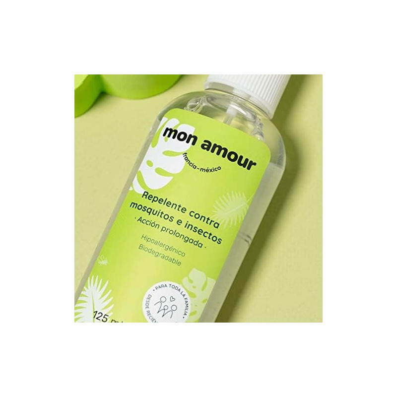Mon Amour Set Repelente Contra Mosquitos e Insectos con Activos