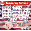 72 PCS Fourth of July Party Favors - 48 Temporary