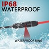 IFYKIM Solar Parallel Connectors for 2-3-4 Solar Panels, Tool-Free MC4
