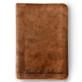 Custom ESV Bible with Name Engraved, Compact Bible, Custom Bible Name Engraved, English Standard Version, Christian Gifts Baptism Gifts