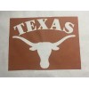 1 Texas Longhorns Quilt Block SEWING BLOCK QUILT SQUARE Fabric