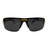 YOUZEY Black and Gold Polarized Sunglasses for Women Men Sporty