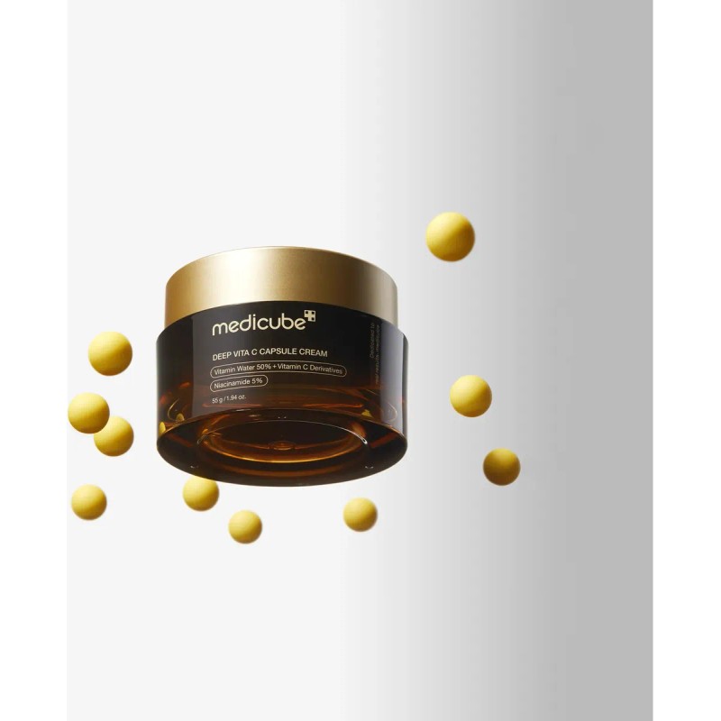 Medicube Vita Deep Crema Hidratante Facial Revitaliza Aclara