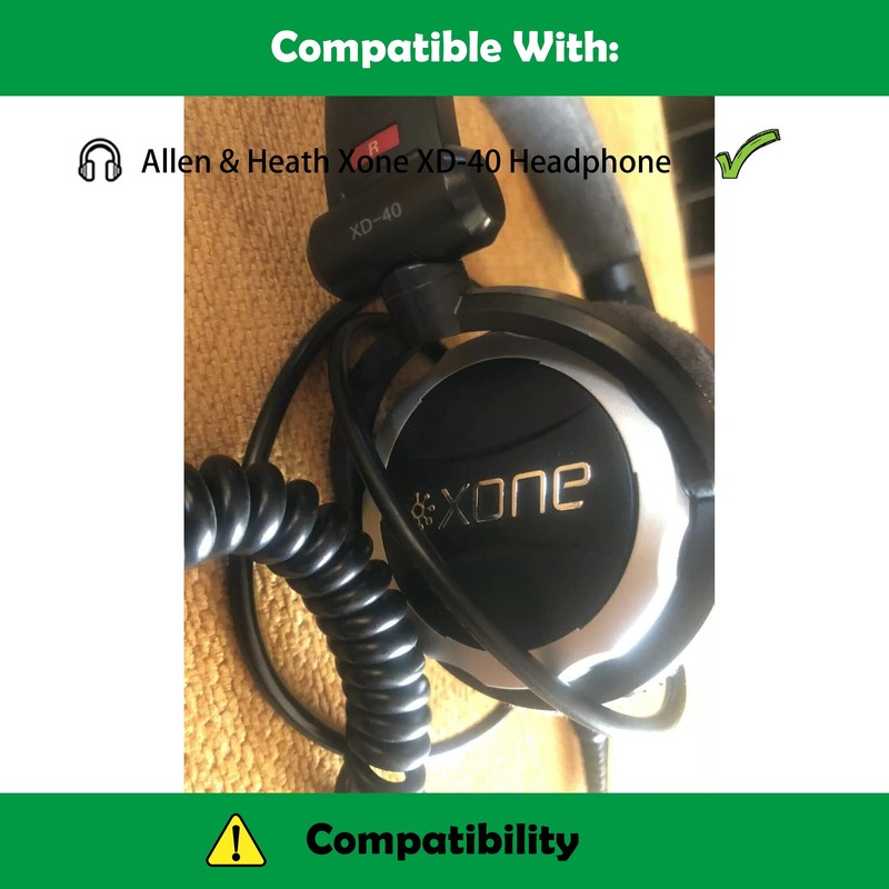 ACCOUTA Professional Replacement Ear Cushions Compatible with Allen & Heath