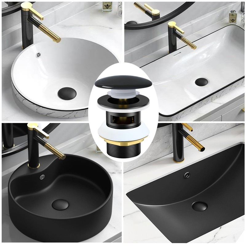 Pop Up Valve Drain Valve Made of Brass, Drain Fitting