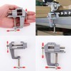 AYMBH Aluminum Alloy Mini Table Base Bench Work Vise Clamp