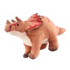 Soft Stuffed Triceratops Toy Cartoon Multi Function Stimulation Triceratops Plush